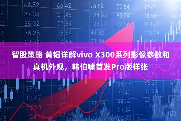 智股策略 黄韬详解vivo X300系列影像参数和真机外观，韩伯啸首发Pro版样张
